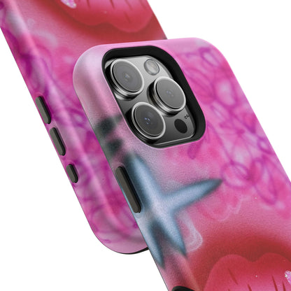 MagSafe limited edition "glitter aura" airbrush iPhone case
