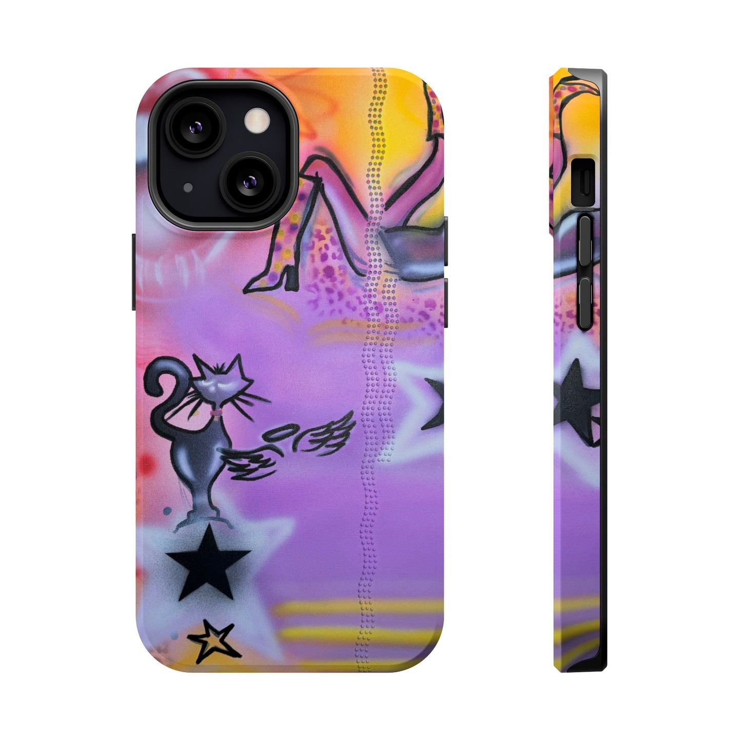 MagSafe @mayacain airbrush iPhone case