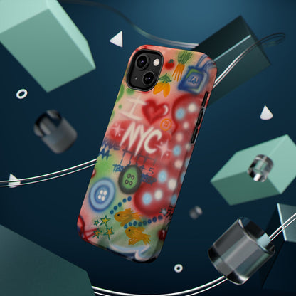 MagSafe "i <3 NYC" airbrush iPhone case