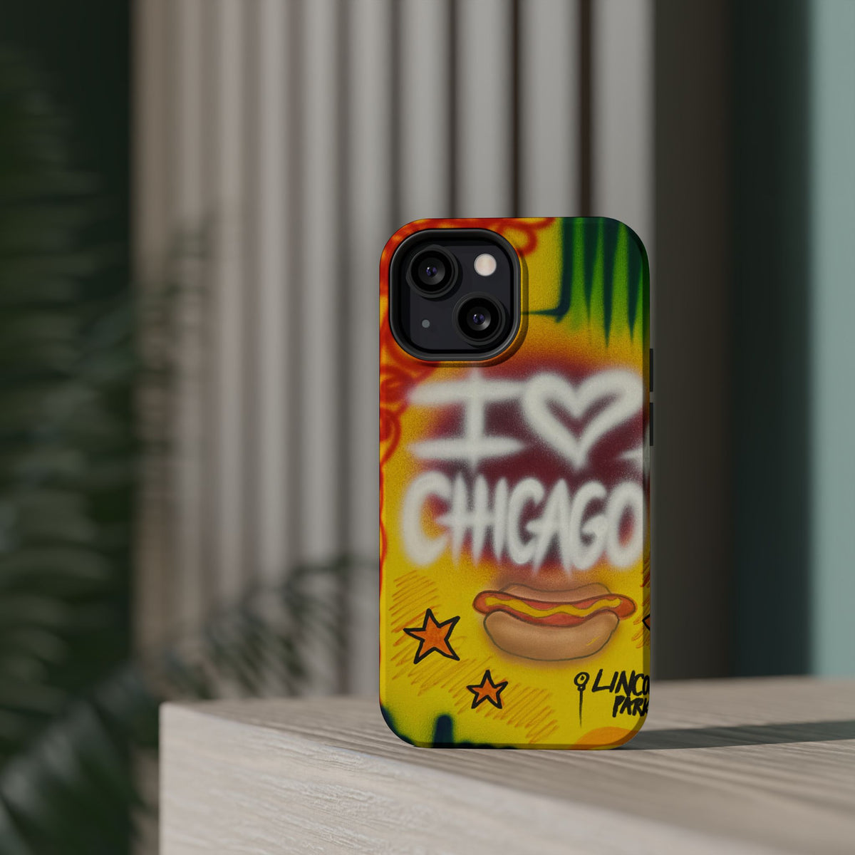 MagSafe "chicago" airbrush iPhone case