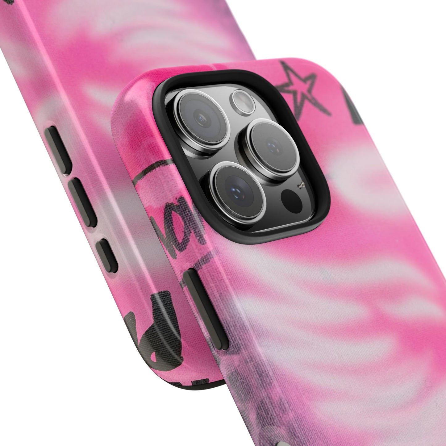 "pink angel wings" airbrush iPhone case