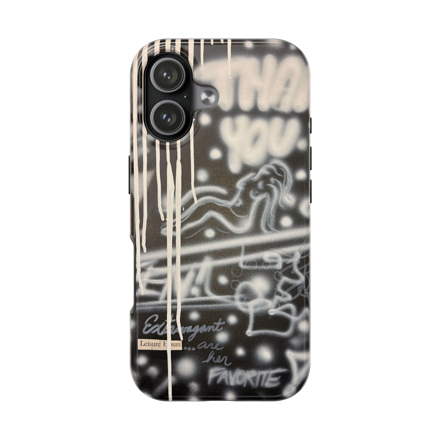 "extravagant leisure" airbrush iPhone case