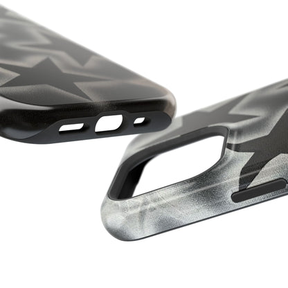 MagSafe "chrome stars" airbrush iPhone case