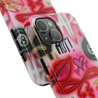 "IT girl" airbrush iPhone case