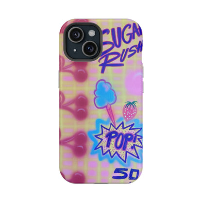 MagSafe "sugar rush" airbrush iPhone case