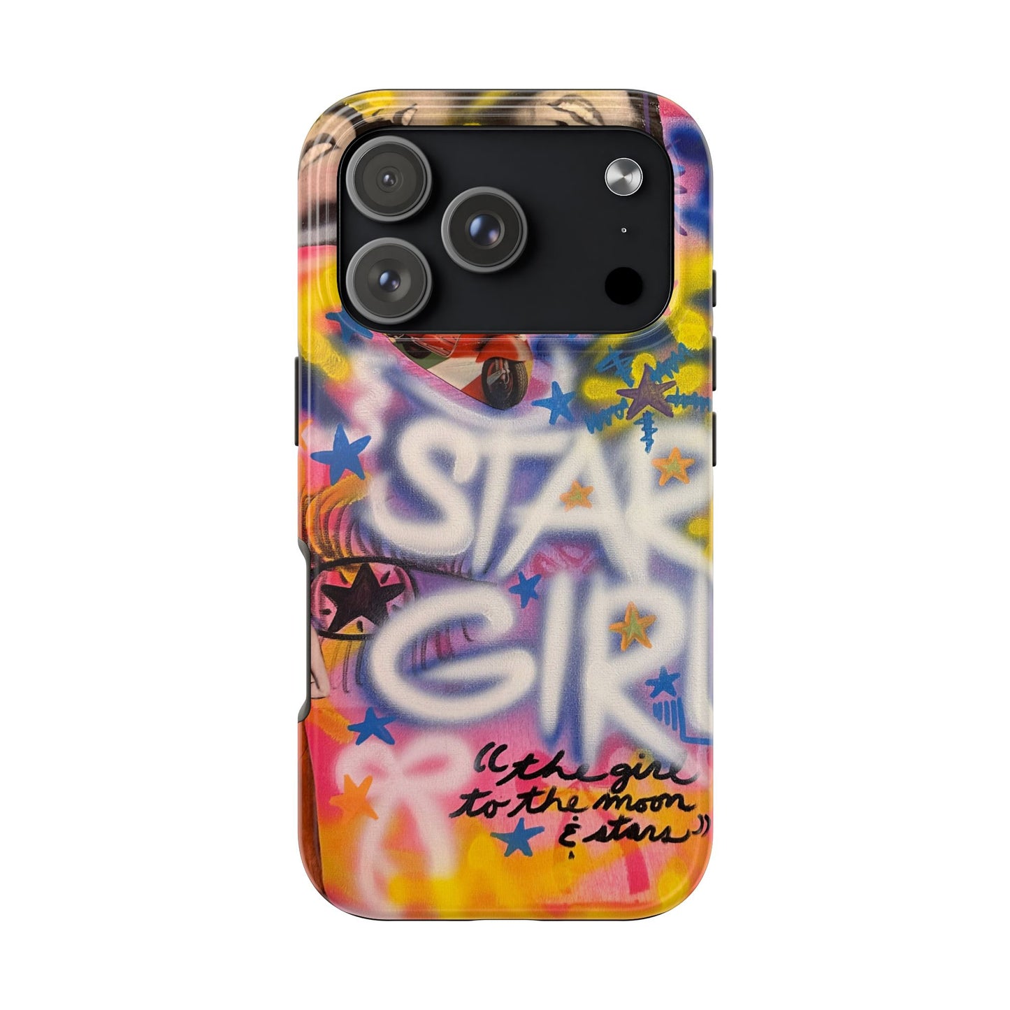 "STARGIRL" airbrush iPhone case