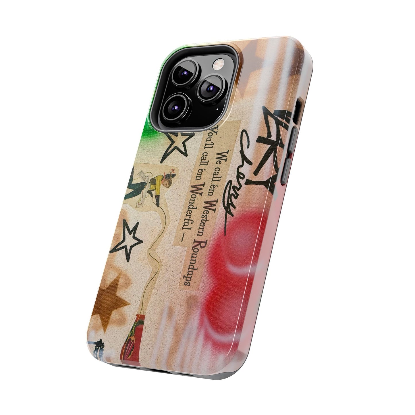 "very cherry" airbrush iPhone case