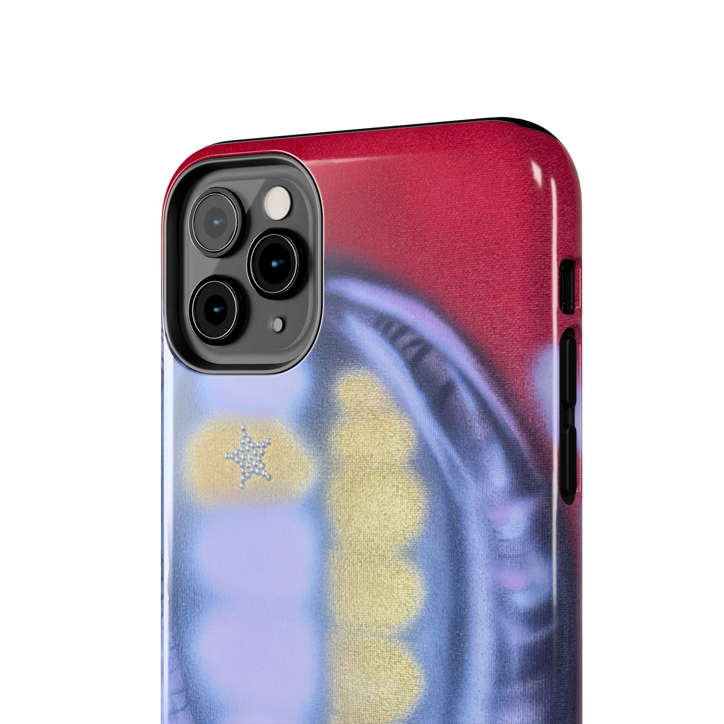 "bite me bling" airbrush iPhone case