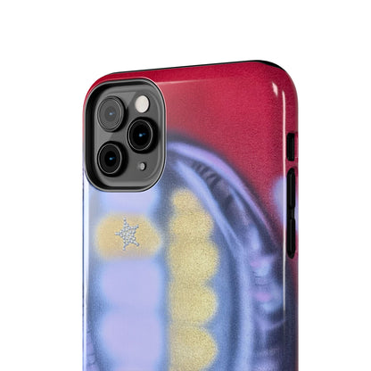 "bite me bling" airbrush iPhone case