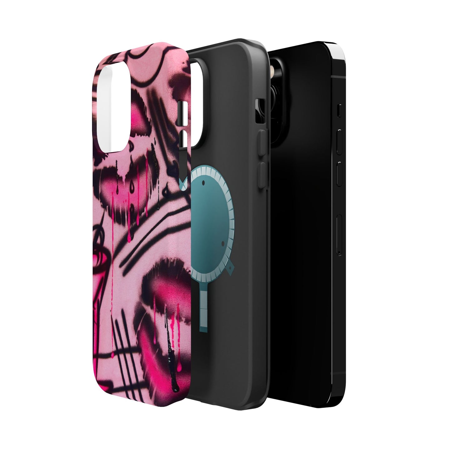 MagSafe „Glossy Pout“ Airbrush iPhone-Hülle