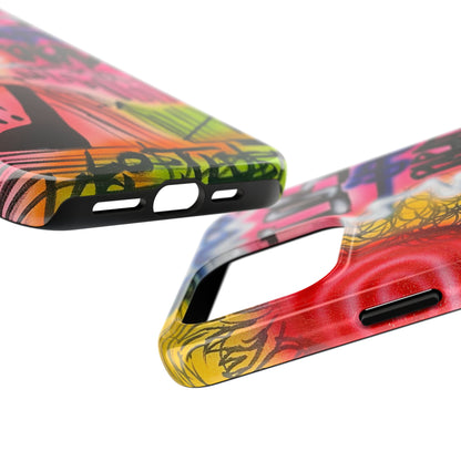 "lost in paradise" airbrush iPhone case