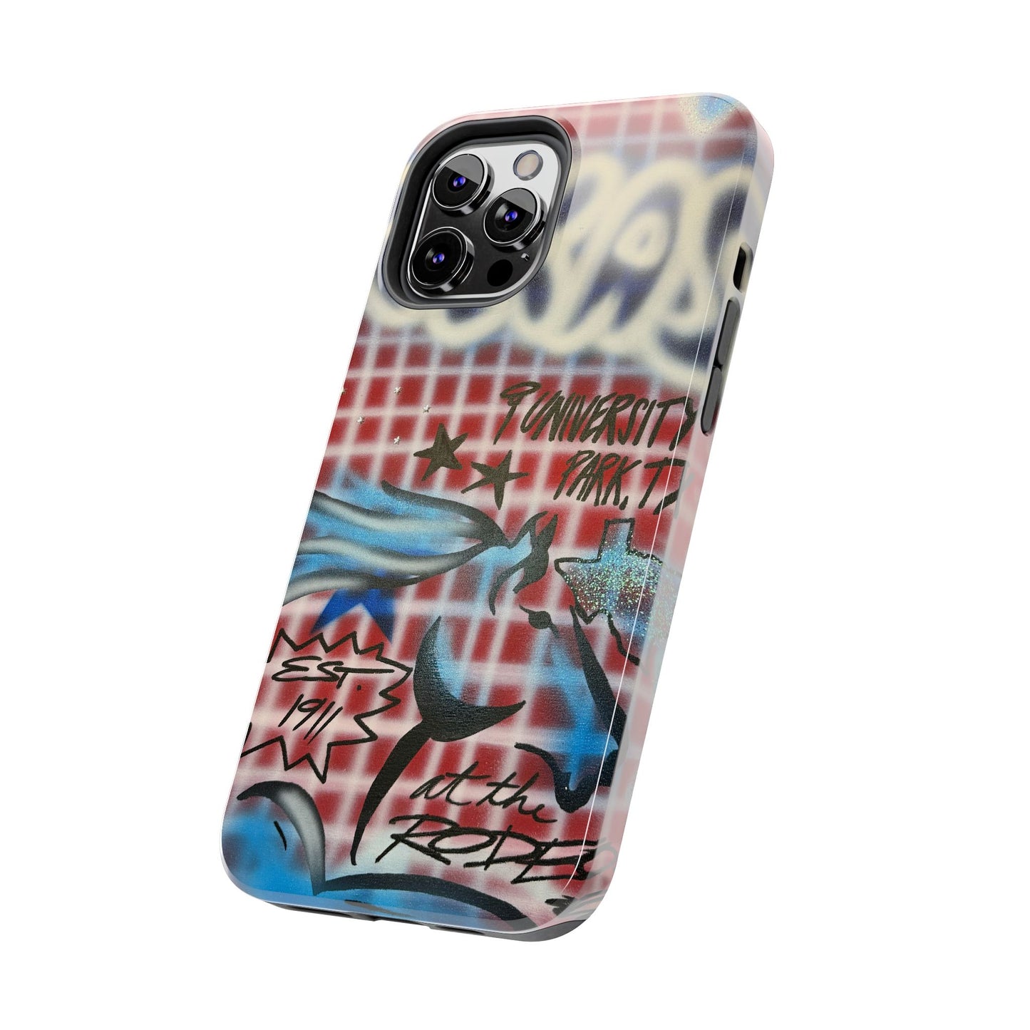 "texas" airbrush iPhone case