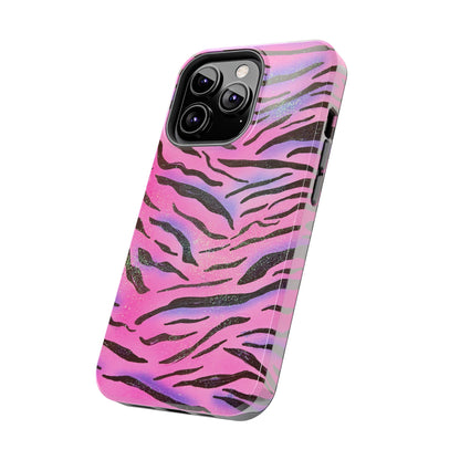 "glitter zebra" airbrush iPhone case