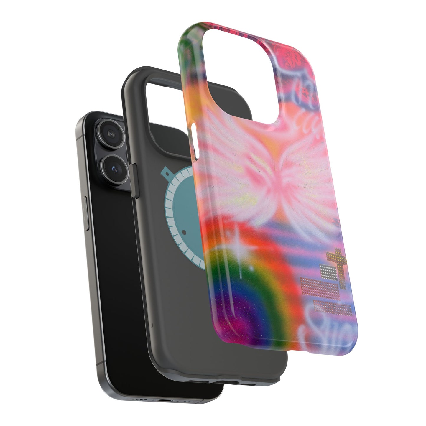 MagSafe "summer bliss" airbrush iPhone case