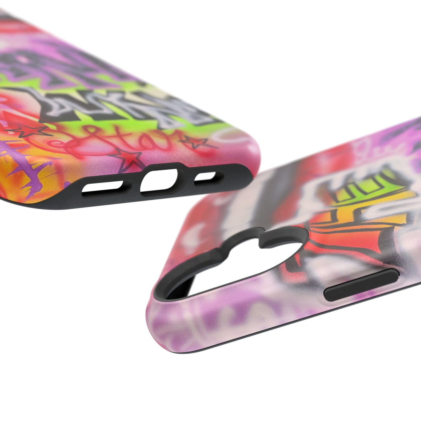 MagSafe "wynwood gold" airbrush iPhone case
