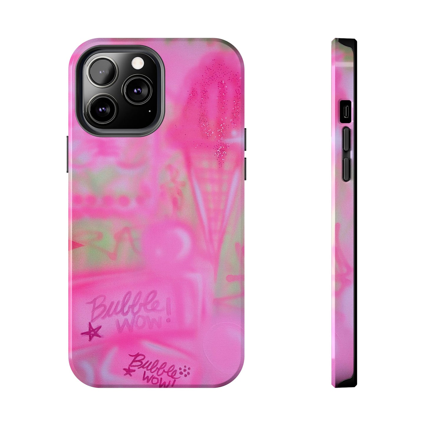 "miami matcha" airbrush iPhone case