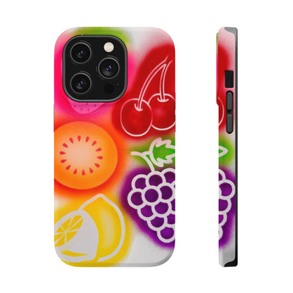 MagSafe "Beeren-süß" Airbrush iPhone-Hülle