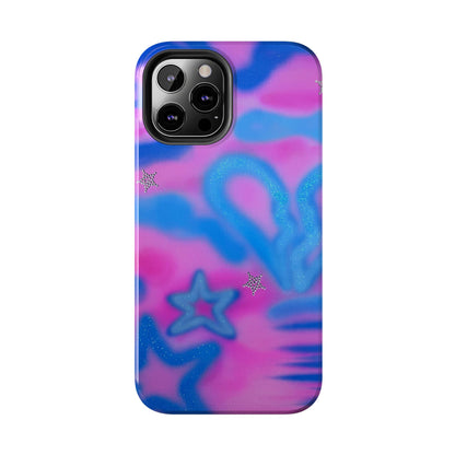 "blue camo" airbrush iPhone case