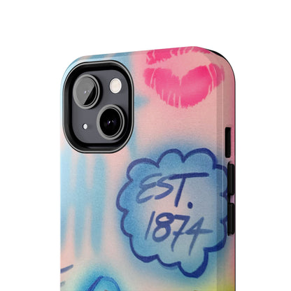 "in the wave" airbrush iPhone case