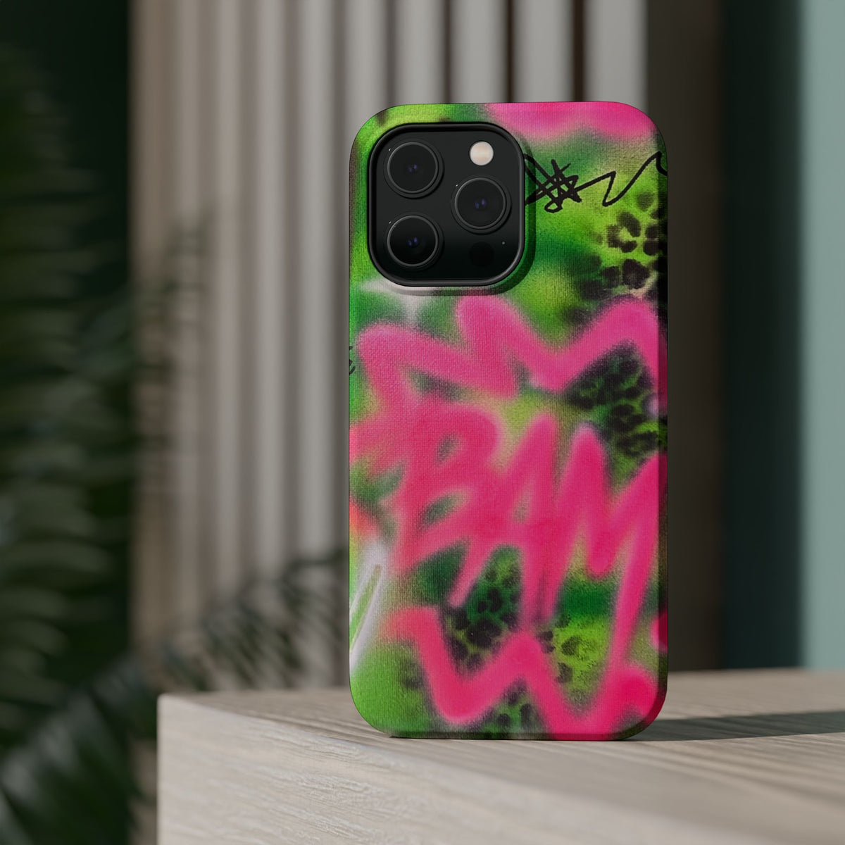 MagSafe "BAM! pt. 2" airbrush iPhone case