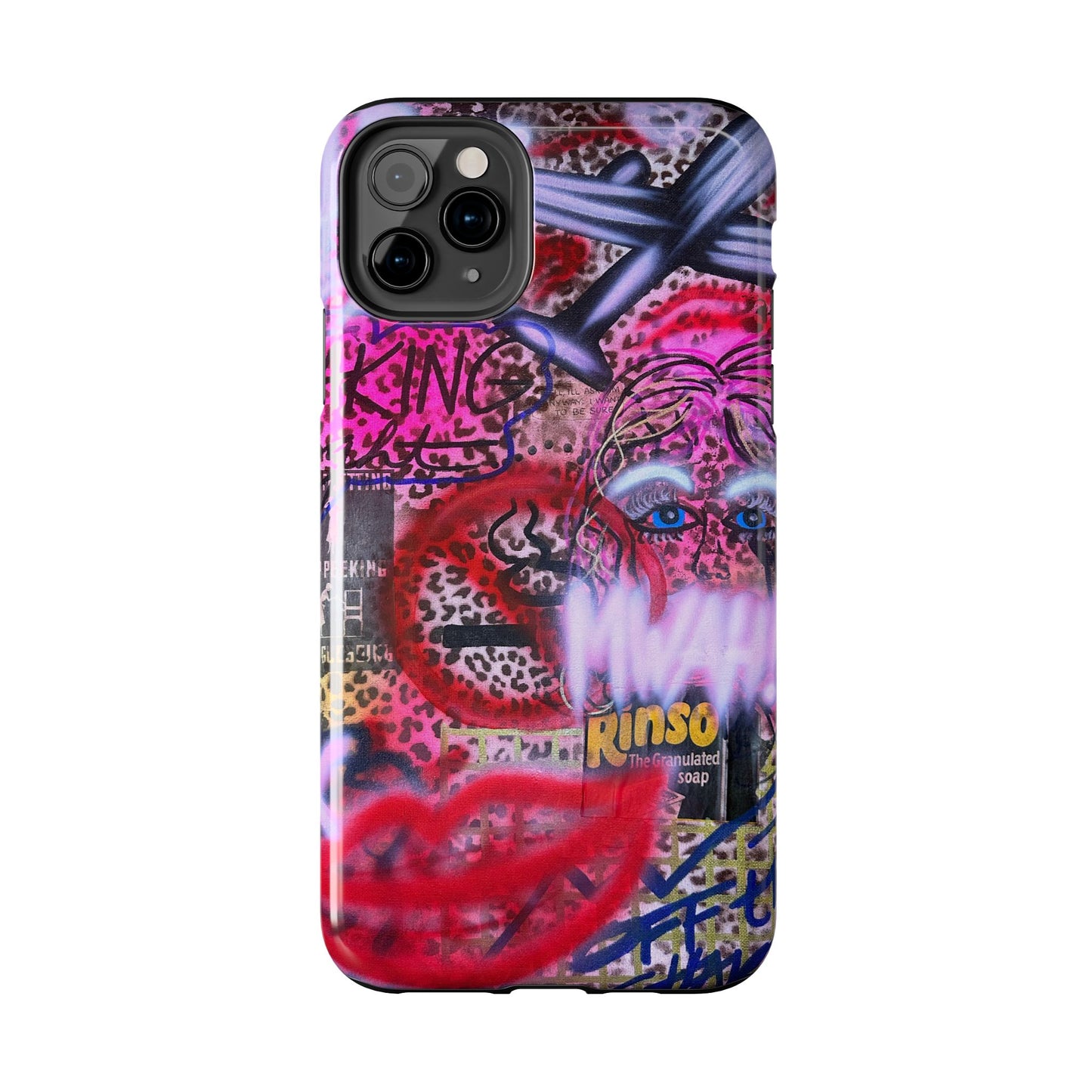 "taking flight" airbrush iPhone case
