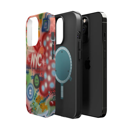 MagSafe "i <3 NYC" airbrush iPhone case
