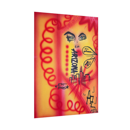 "tempe, az" airbrush rolled print