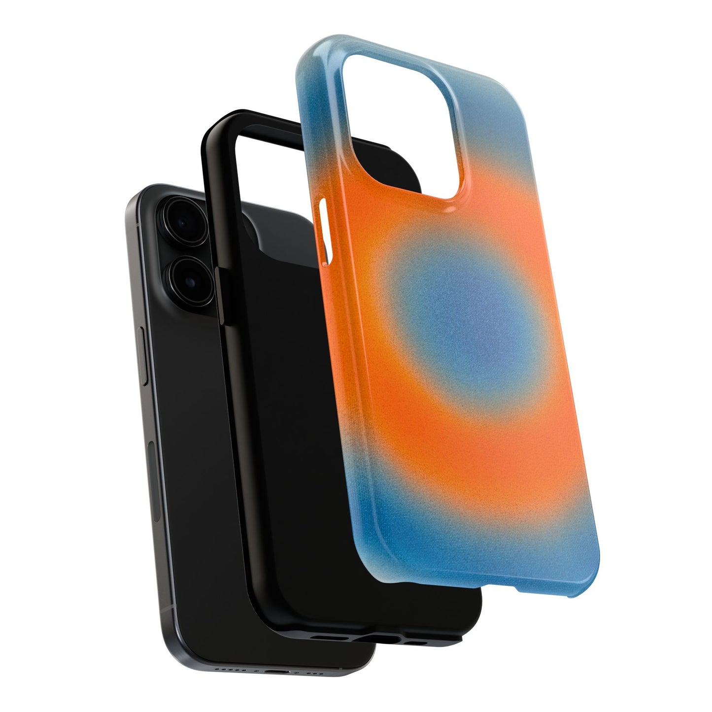 "citrus sky" aura airbrush iPhone case