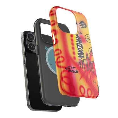 MagSafe "tempe, az" airbrush iPhone case