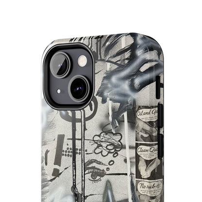 "monochrome mood" airbrush iPhone case