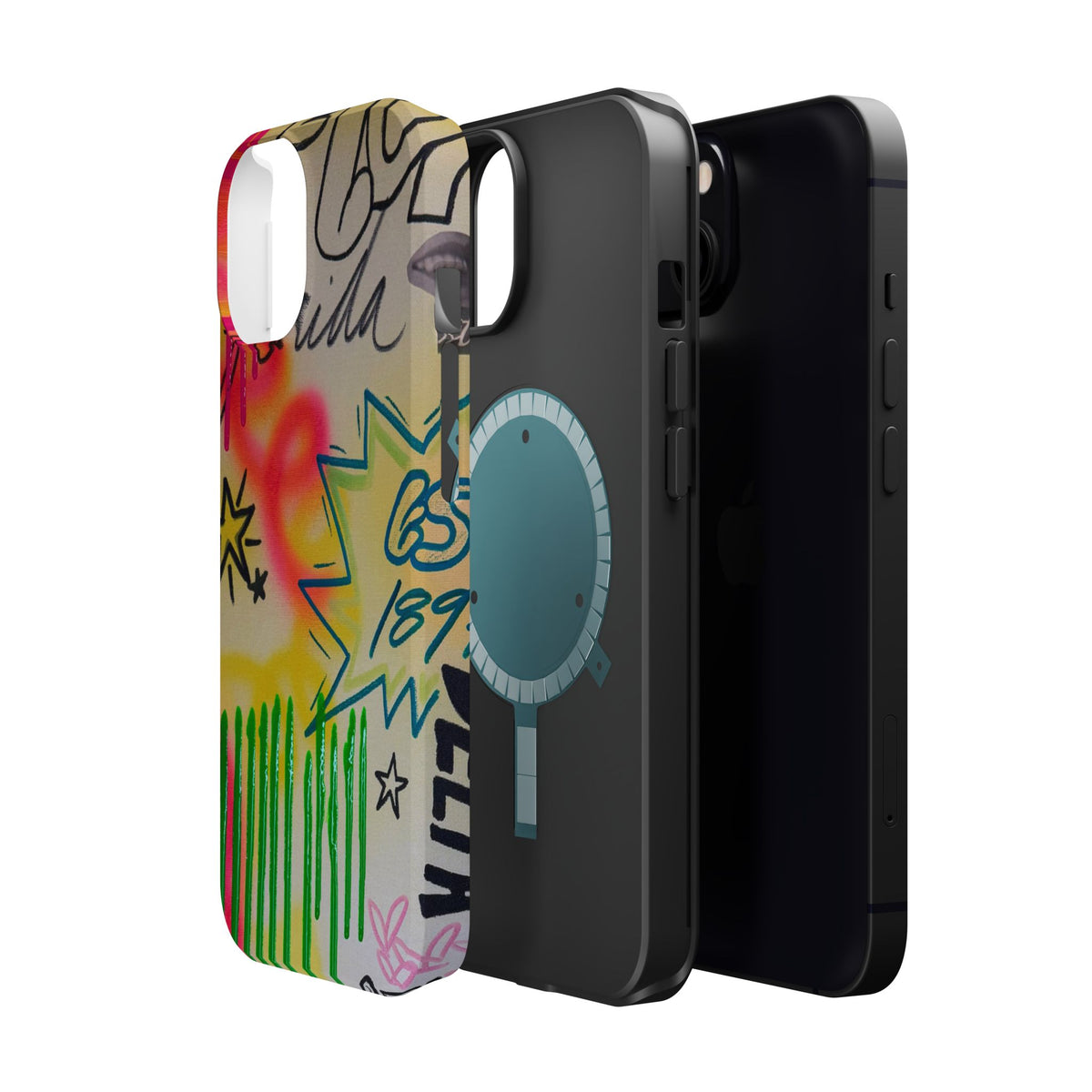MagSafe "ferocious florida" airbrush iPhone case