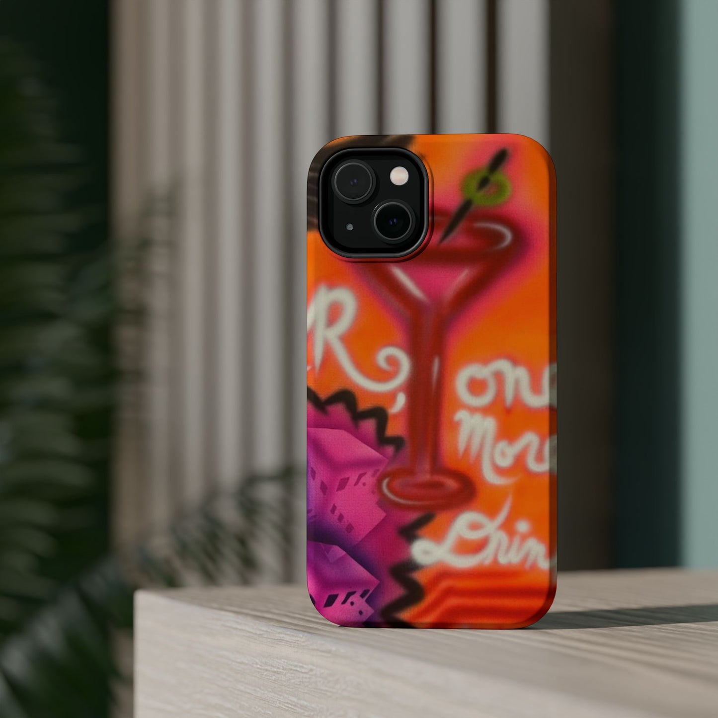 MagSafe „noch einen Drink“ Airbrush-iPhone-Hülle
