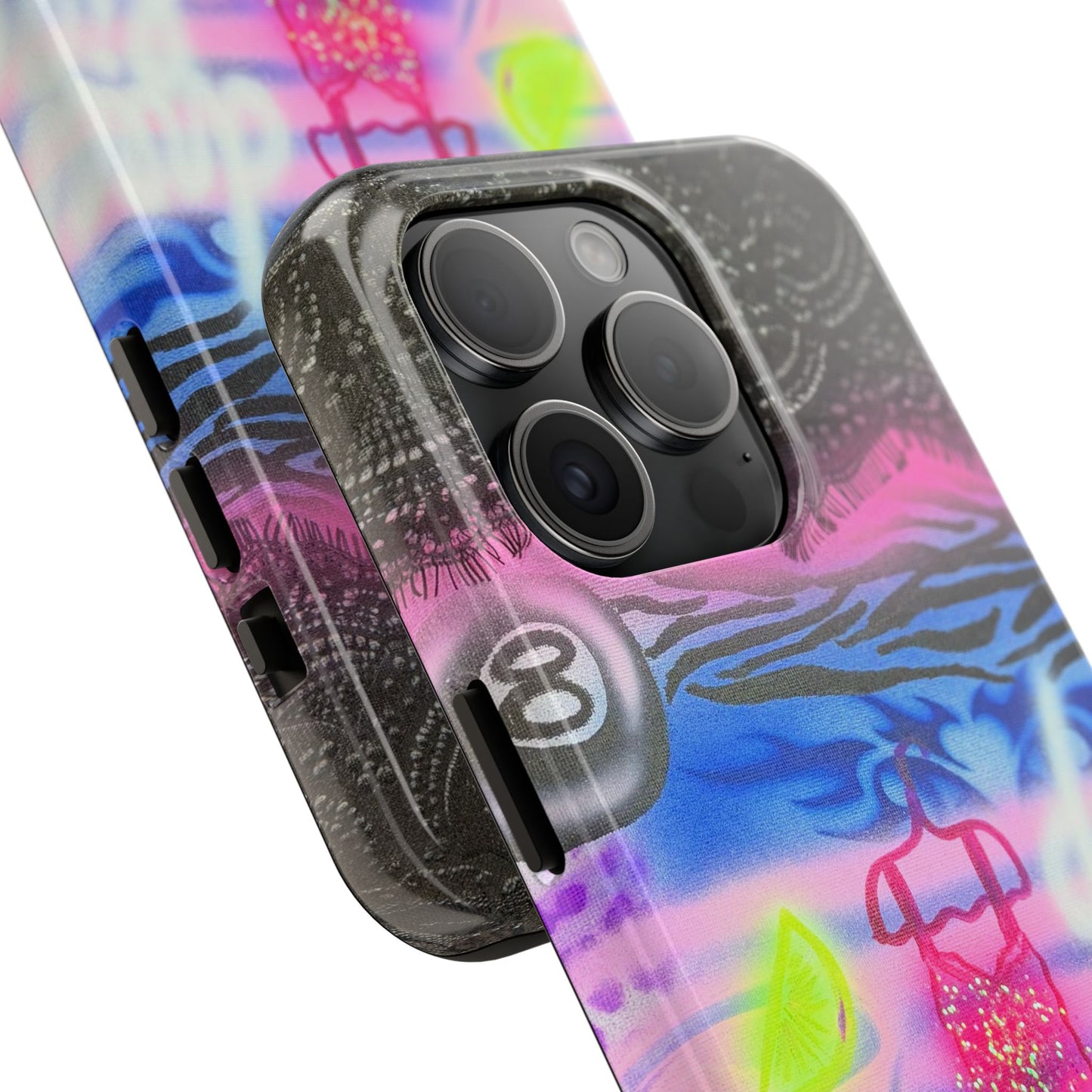 "dream life pt. 2" airbrush iPhone case