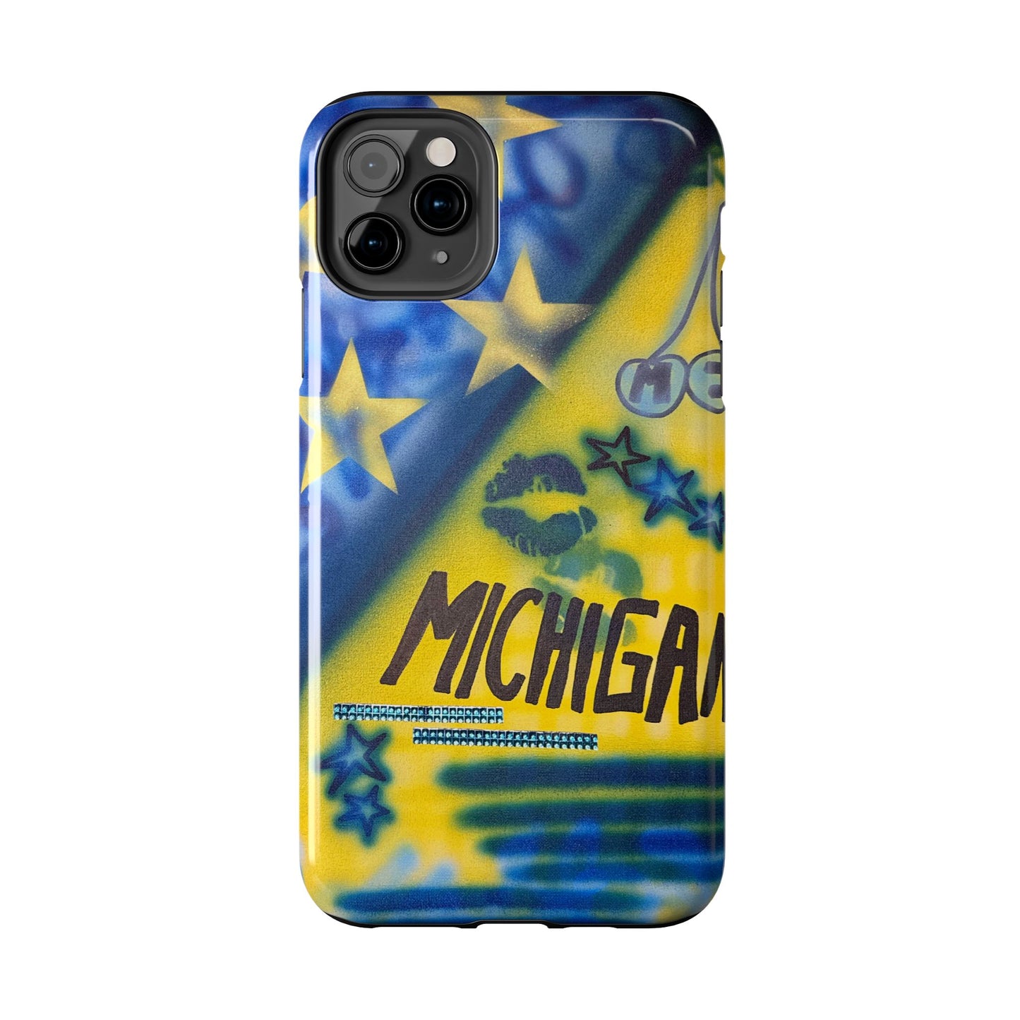 "ann arbor, michigan" airbrush iPhone case