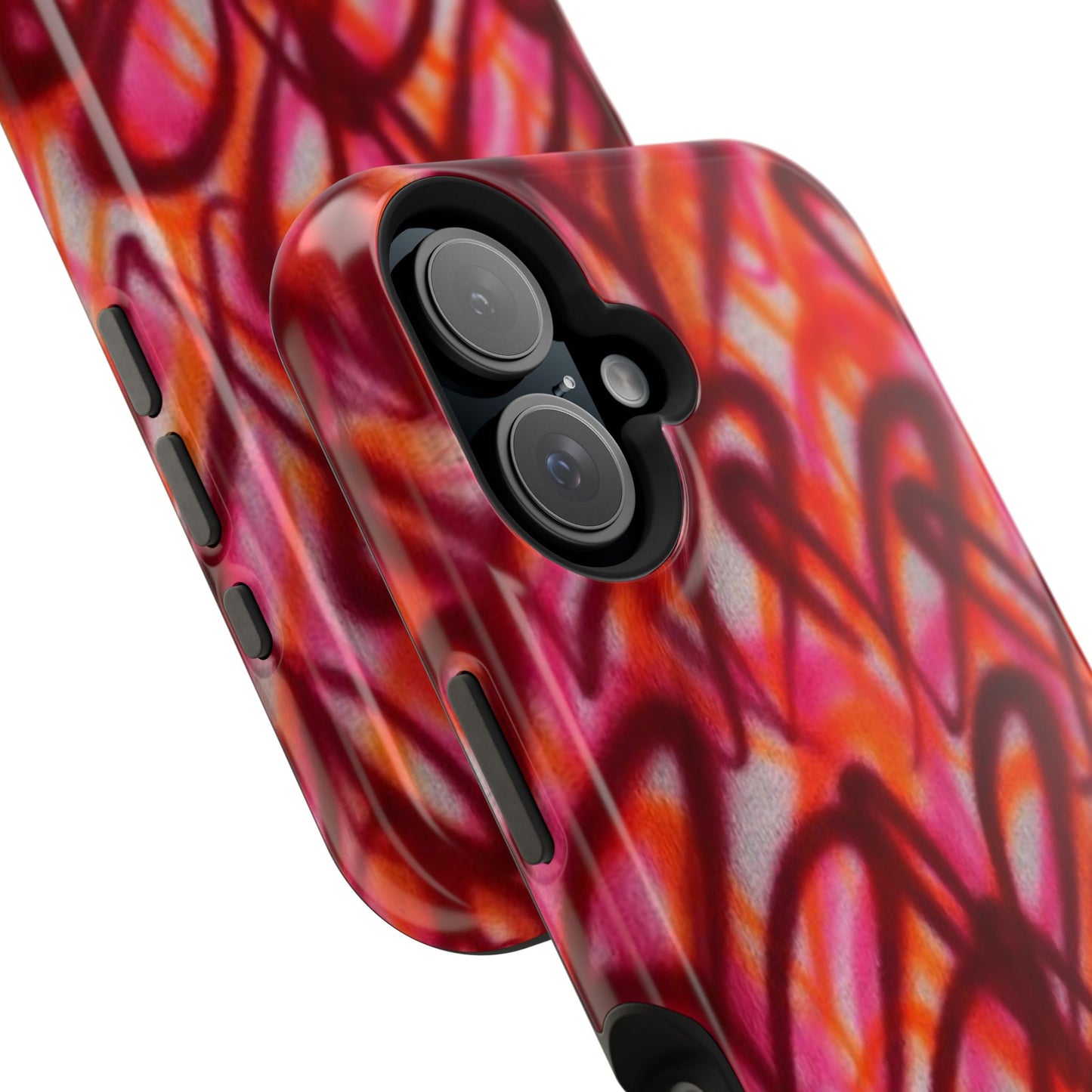 MagSafe „Graffiti Love“ Airbrush iPhone Hülle