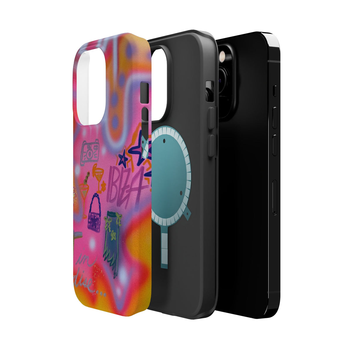 MagSafe „Ibiza“ Airbrush iPhone-Hülle