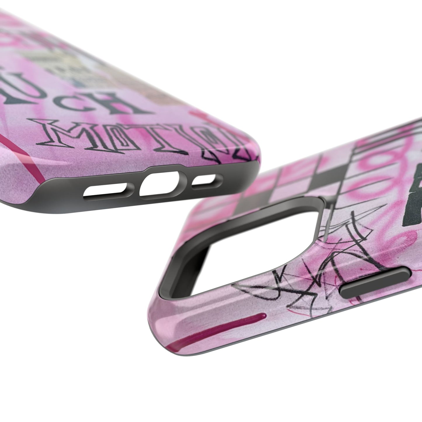 MagSafe "too much motion" airbrush iPhone case