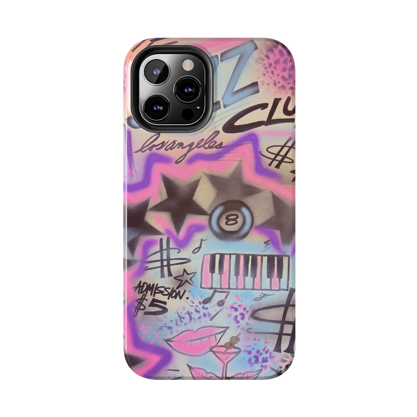 "the jazz club" airbrush iPhone case
