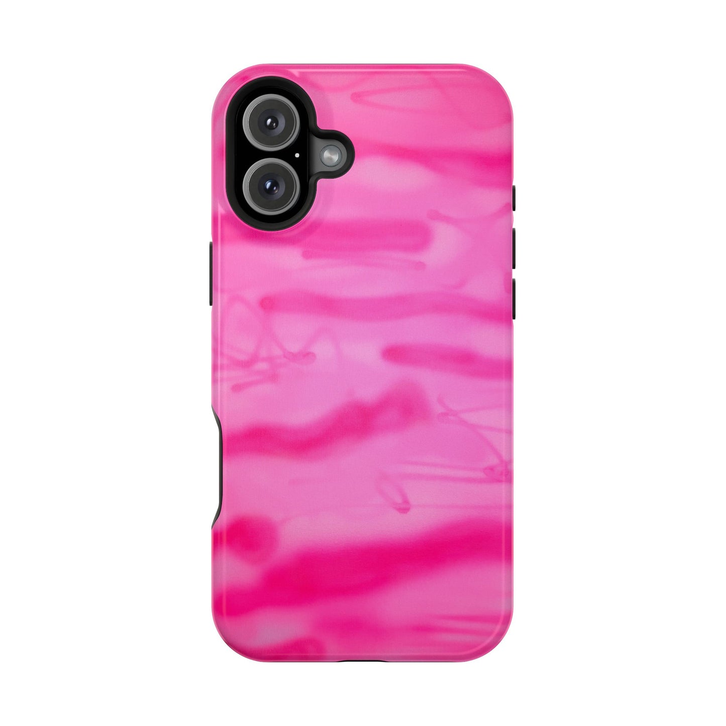 MagSafe "pink camo" airbrush iPhone case