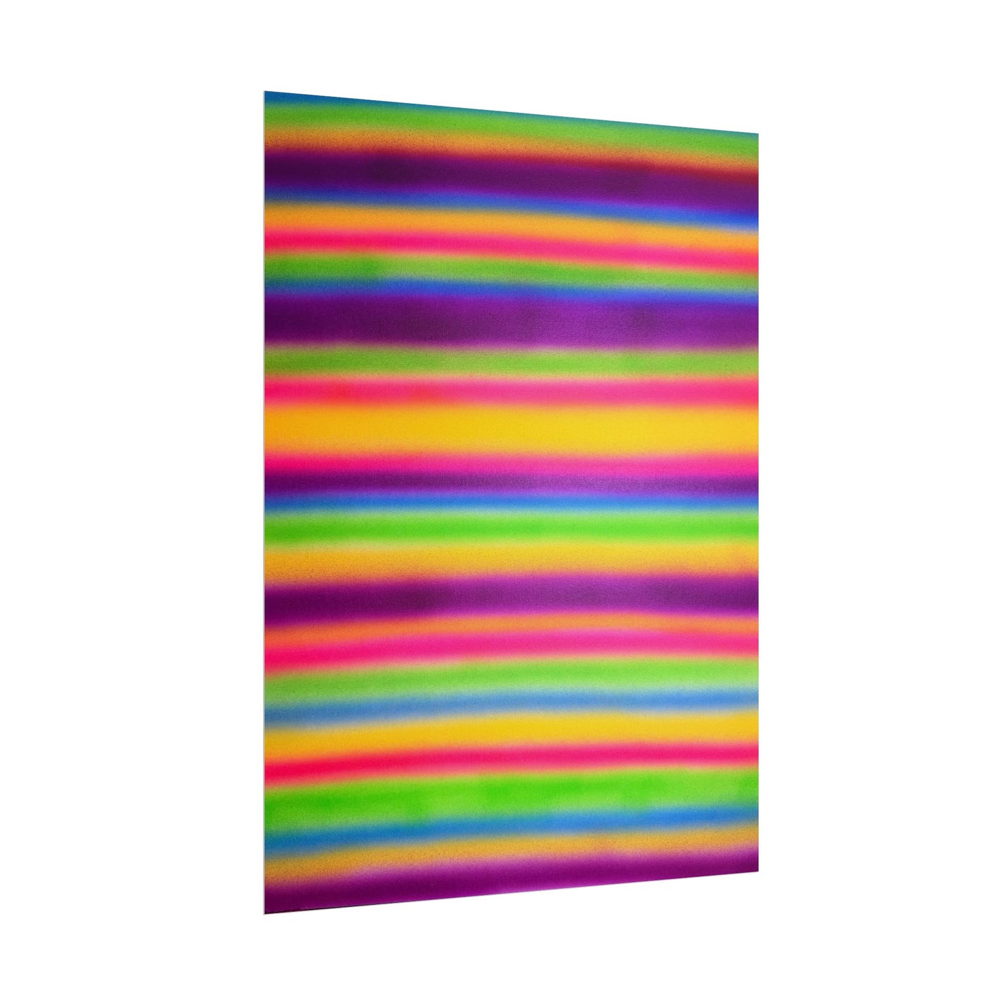 "colorful stripes" airbrush rolled print
