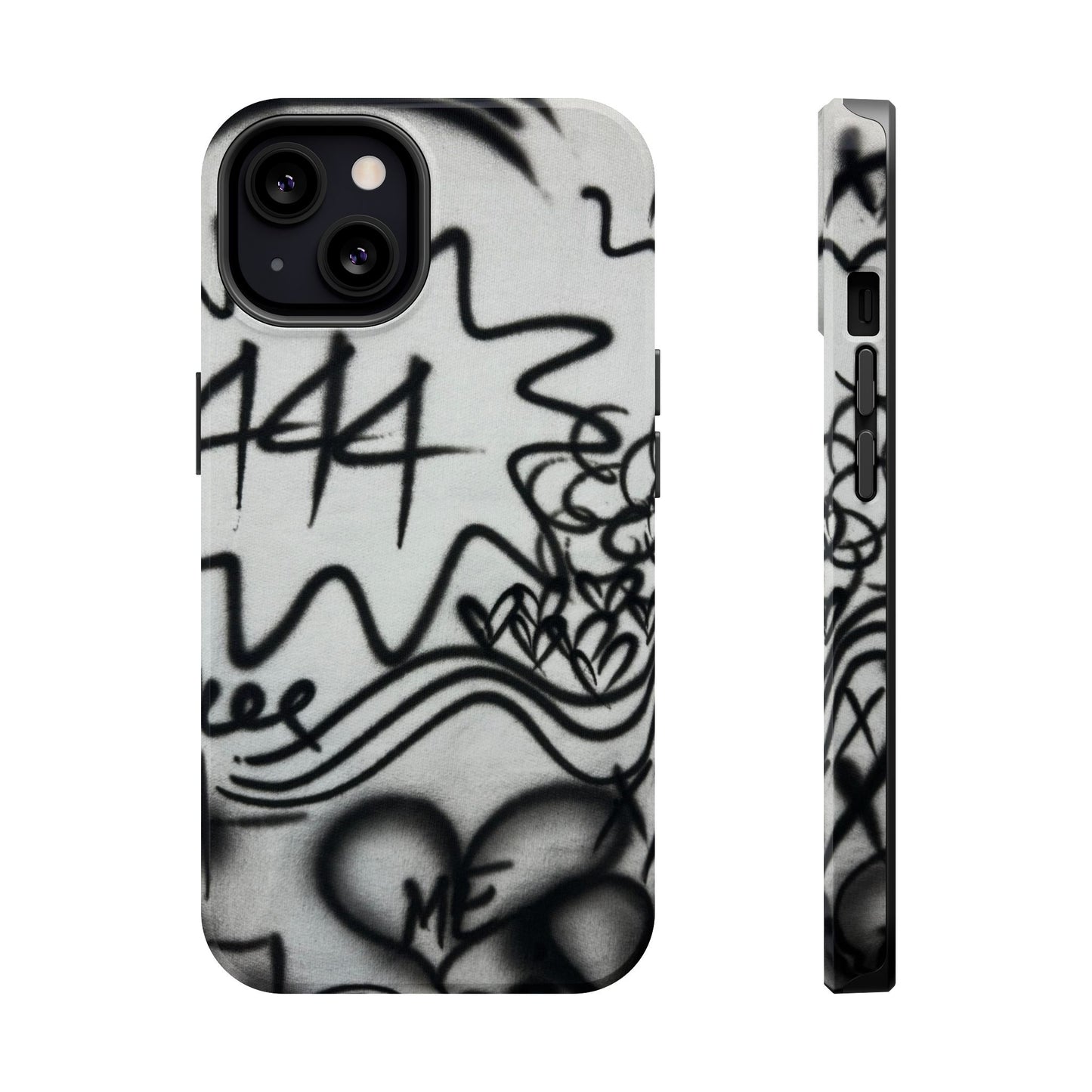 MagSafe „444“ Airbrush iPhone Hülle