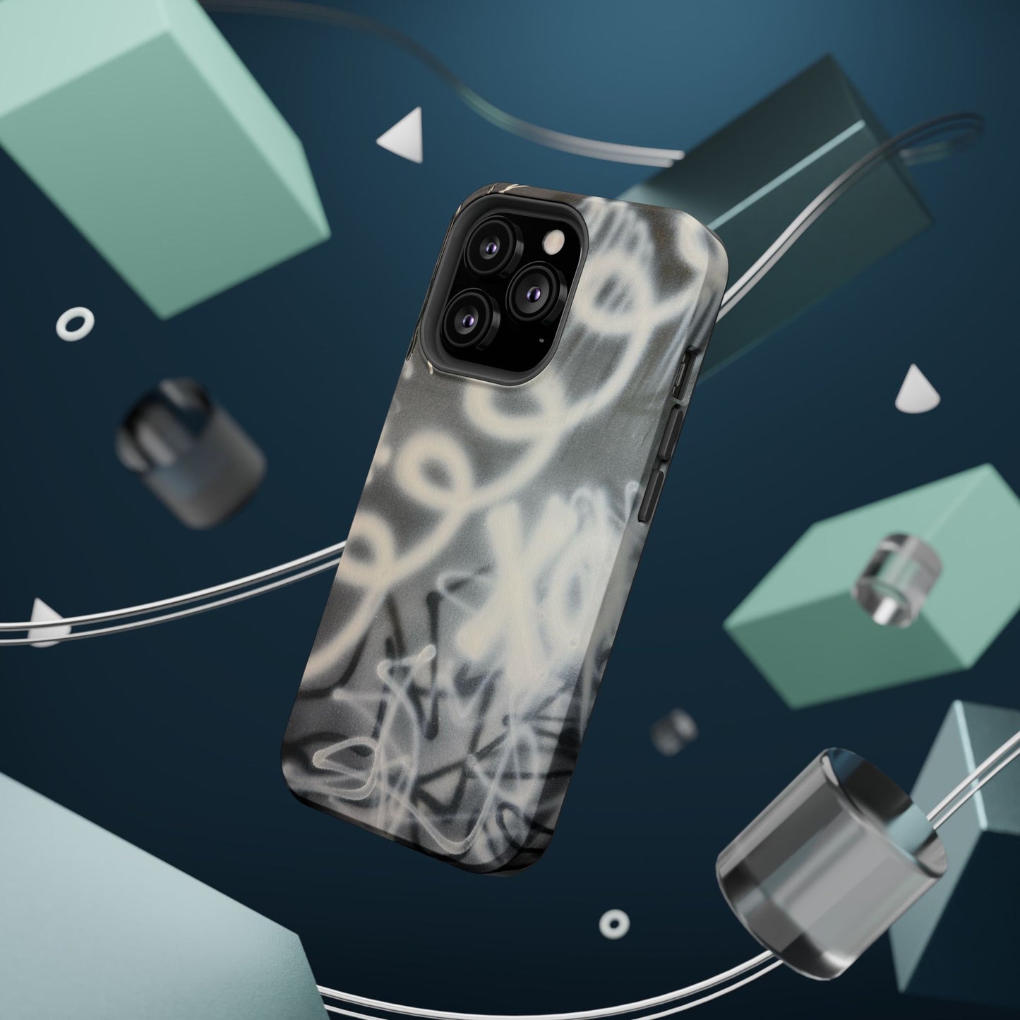 MagSafe "spatial blur" airbrush iPhone case