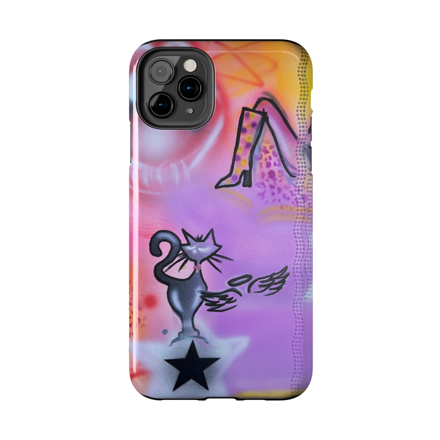 x maya cain airbrush iPhone case
