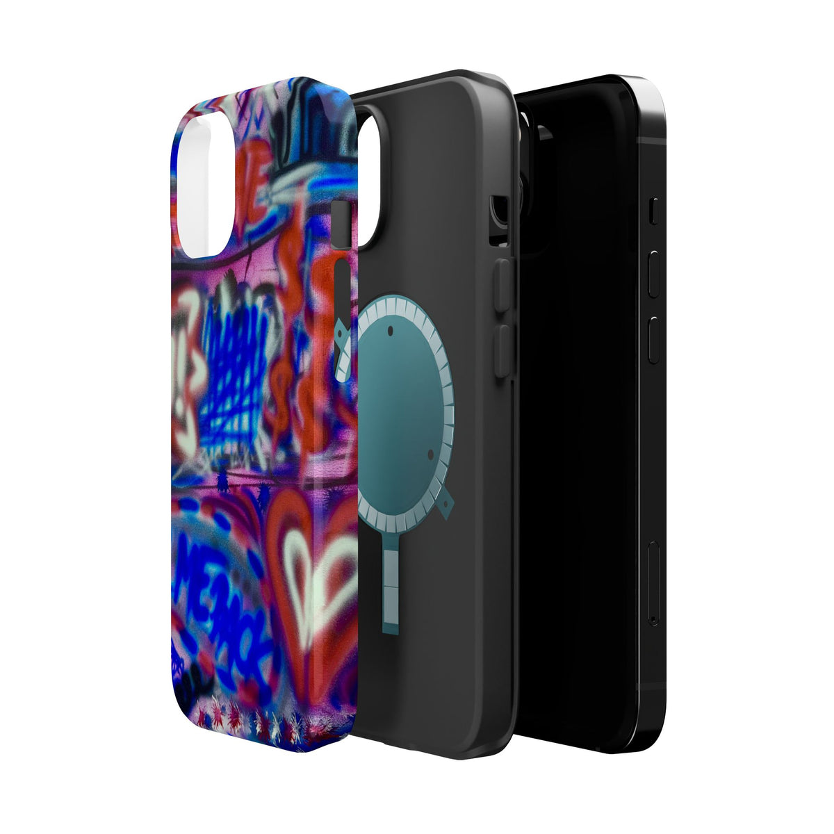 MagSafe-Airbrush-iPhone-Hülle "Money Wins"
