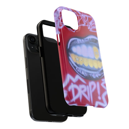 "tooth drip" airbrush iPhone case
