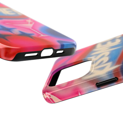 "kiss me pt. 2" airbrush iPhone case