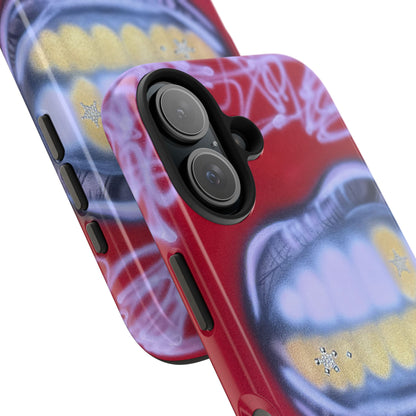 "tooth drip" airbrush iPhone case