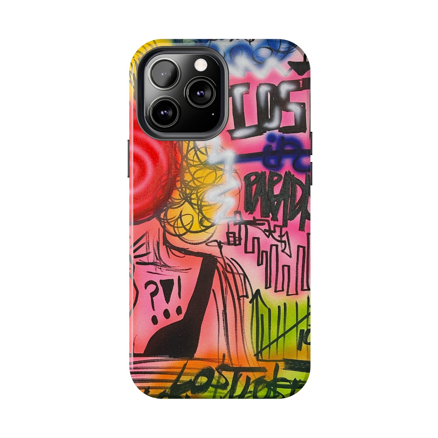 "lost in paradise" airbrush iPhone case