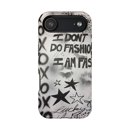 MagSafe "i am fashion" airbrush iPhone case