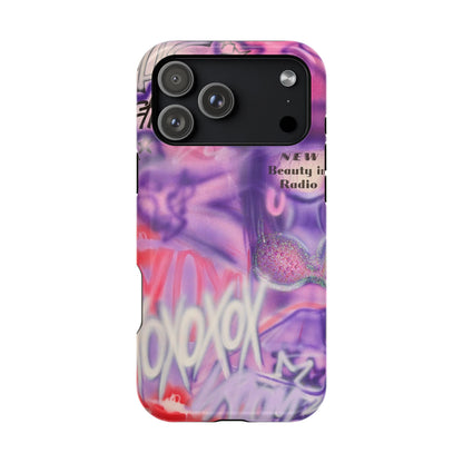 MagSafe "mic check" airbrush iPhone case